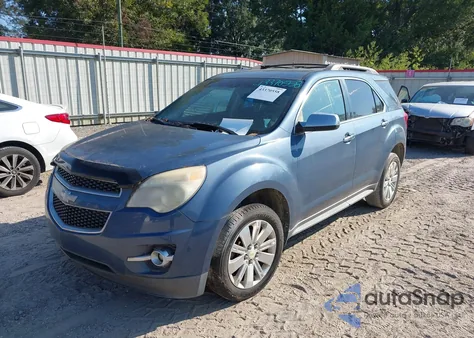 2011 Chevrolet Equinox 2Lt из США, поврежденный, VIN 2CNALPEC8B6256660